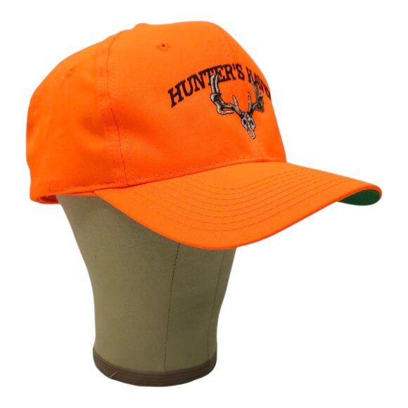 Hunters Haven Blaze Orange Snapback Cap Trucker Baseball Hunting Embroidered Hat - Picture 3 of 14